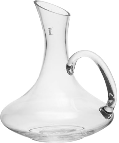VICASKY Decanter Vino in Vetro Trasparente con Robusto Caraffa per Versare e Conservare e Anticaduta e Facile da Dispenser per Uso