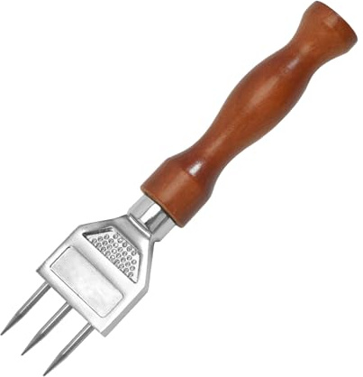 Generisch Ice Axe Tool | Ice Crusher with Prongs | Stainless Steel Ice Carving Tool Set | Professional Bartender Work Train for Chopping Cocktails, Bar, Home, Restaurant and Kitchen