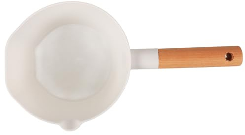 NOLITOY Mestolo da Cucina in Legno Manico lungo Ergonomico, Paletta per Acqua di Grande Capacità per Uso Domestico, Utensile Versatile per Cucina, Ristoranti e Sauna