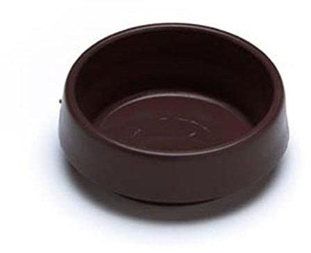 Merriway® BH00019 (8 Pcs) Castor Caster Cups, Outer Dimension 54 mm (2.1/8 inch) Small, Brown - Pack of 8 Pieces