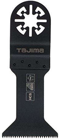 Tajima Sägezubehör (Sägeblatt für Multitool Schnitte in Holz, Kunststoffe, Gipskarton Universalaufnahme 44 mm fein), MHC44