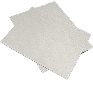 2 PCS DIY pueden cortar la pieza de mica del horno de microondas, adecuado para horno de microondas con plato giratorio 99%, bloque de horno de microondas de tipo espesante, 12CMx15CM