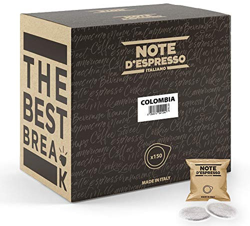 Note D'Espresso, Colombia, Caffè in Cialde 44 mm, Confezione da 150