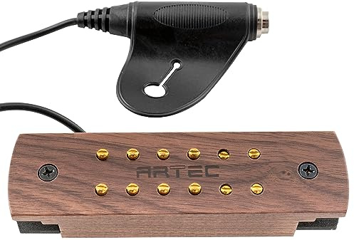 Artec WSH12-OSJ Walnut Woody Alnico 5 Humbucker Schalloch Tonabnehmer 9,6K