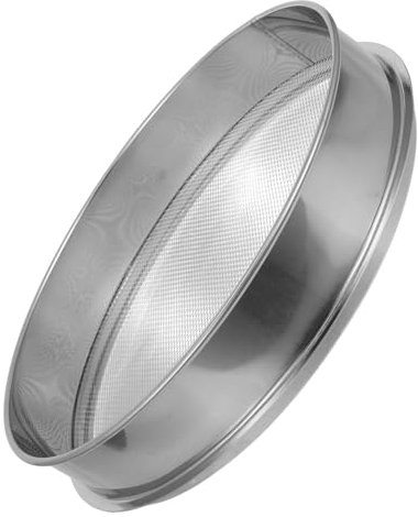 Yardwe Criba para Tierra De Jardin, Acero Inoxidable, 30cm, para Macetas Filtrado De Rocas Grava Arena Compostaje