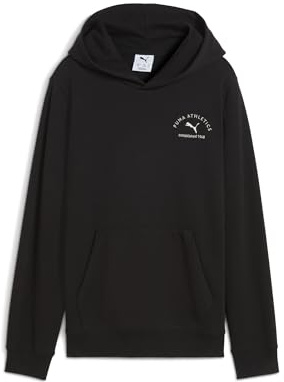PUMA Felpa con Cappuccio da Ragazzo Class Graphic TR B (Confezione da 1)