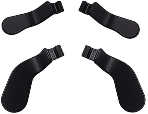 4 Paddle per Controller Elite per Xbox Elite Controller Series 2, Paddle Metallici Intercambiabili e Blocchi per Grilletto di Ricambio per Xbox Elite Series 2 Core,Colore: Nero