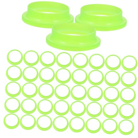 HOMSFOU 100piezas Anillo De Extintor Círculo Luminoso De Repuesto Anillos Plásticos Accesorio De Emergencia