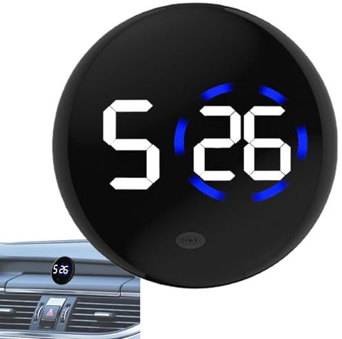 Digital Kitchen Cooking Timer | Visual Timers Large LED Display Magnetic Countdown | Toothbrush Timers With Large Screen Display, Stick On Waterproof Timer For Home Car Hiking Travel Camping Kitchen
