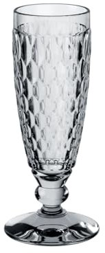 Villeroy & Boch Boston Coloured Flûte da Champagne, Vetro Cristallo, Trasparente