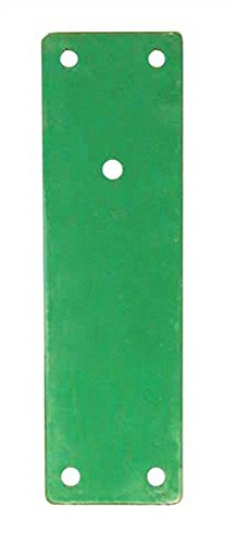 GfS Montageplatte 901 670 Mont.an Brandschutztüren grün lack.L.175mm B.52mm - 901 670