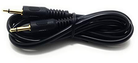 Maincore 3m long 3.5mm to 3.5mm MONO Jack Cable Lead For Audio or Power GOLD PLATED Connectors (3m)