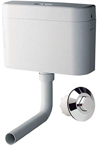 Grohe 37762 Adagio Concealed Pneumatic 6 Litre Toilet Cistern + Chrome Button