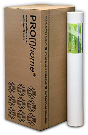 Profhome Renoviervlies 150 g 399-150-X Malervlies Reparaturvlies Anstrich-Vlies Vliestapete zum Überstreichen FSC® MIX CREDIT Nr. TSUD-COC-001718-KR, 399-150-X:399-150-9/9 x 25m x 0.75m=168.75m2