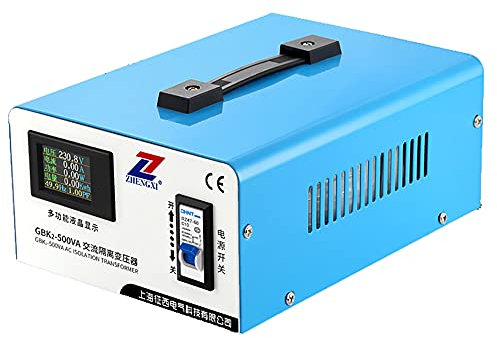 Transformador de Aislamiento de Anillo de CA de 1000 VA, Convertidor de Potencia Aislado de Seguridad de Audio Transformador Antiinterferencias de 220V a 220V 1000W
