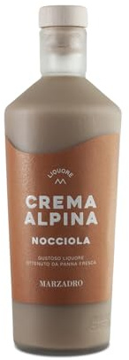 Marzadro, Crema Alpina alla Nocciola - bottiglia in vetro da 700ml