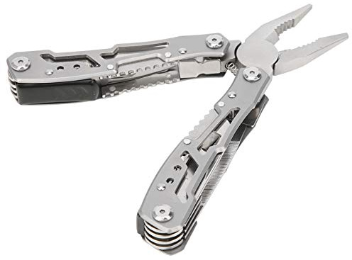 SYH&AQYE Pince Multitool, 10 en 1 Pince Pliable en Acier Inoxydable Couteau de Poche Tournevis Coupe-Fil pour la Survie en Plein Air Camping Réparation Simple