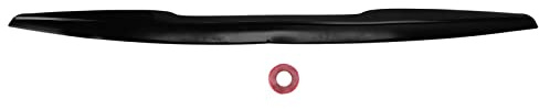Heckspoiler-Lippe für Heckspoiler, Heckspoiler-Lippen-Kit, Universal-Kofferraum-Spoilerlippe, Windwiderstand, Heckflügel-Gummi, Glänzend Schwarz, für Auto-Spoiler und Flügel