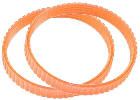 Milageto 2 cinghie di trasmissione per pialla, accessori, circonferenza 238 mm, parti di ricambio per utensili di carpenteria per pialla elettrica da 82 mm, nylon