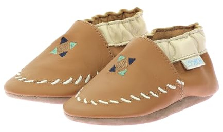 Robeez Mixte Enfant In And Out, Camel, 17/18 EU