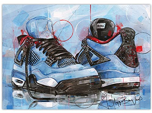 JosHoppenbrouwers Jordan 4 Travis Scott cactus jack poster 42x29,7cm (A3)