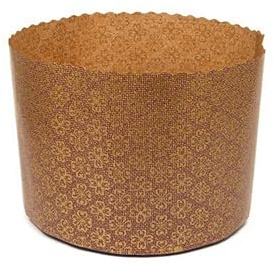 CUSTOM PRINT SHOPPING 30 moldes de papel para panettone, 30 formas de 500 g