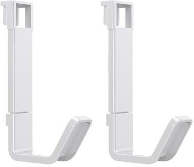 DBEIXIWEI 2 PCs Game Controller & Headsets Hanger Holder Convenient Storage No Screws Applicable for PS5 Slim Game Console