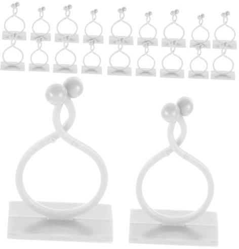 Kisangel 120pièces Clips Plastique pour Plantes Grimpantes Fixation sans Dommage pour Orchidées Clips Réutilisables pour Treillis Et Filets De Jardin