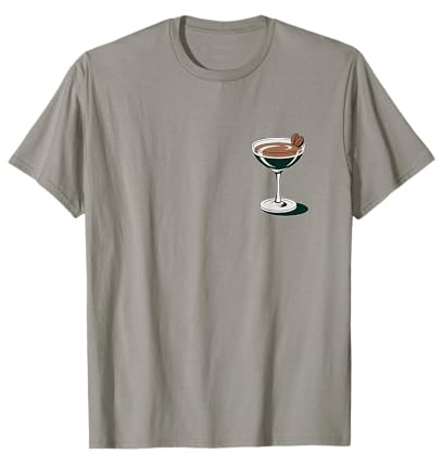 Espresso Martini Cocktail Club Drinking Women Crew T-Shirt