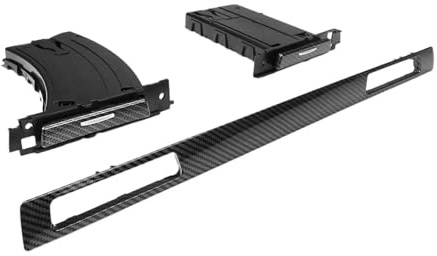 Bandeja para portavasos de Coche expansor Portavasos retráctil para tablero de instrumentos compatible con BMW E90, E91, E92, E93, 335d, 335i y 335i3
