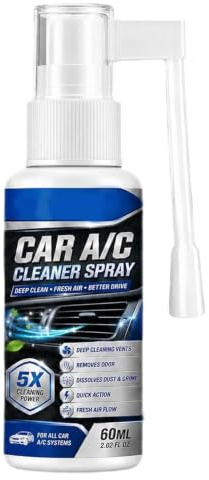 Rengöringsmedel för bilens luftkonditionering Omedelbar skumdetaljrengöring | Rengöringsspray för bil HVAC AC luftkanaler För fordonsinteriör, lastbil, SUV, husbil, sedan, picku