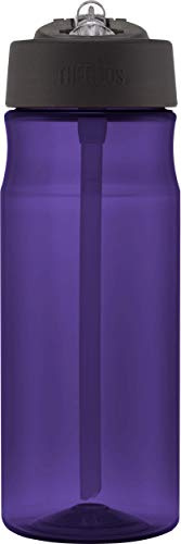 Thermos Hydration Water Bottle with Straw, Deep Purple, 530 ml