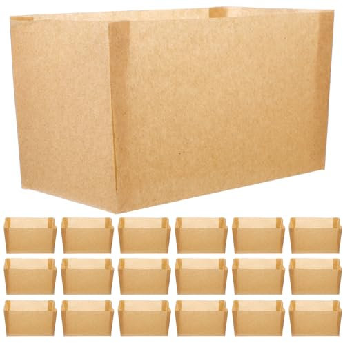 Yardwe 50pcs Paper Loaf Pan Liner Bread Baking Cups Non Stick Greasproof Paper Loaf Molds for Banana Bread Homemade Bread Meatloaf Loaves Toast Cakes Bakery Pastry