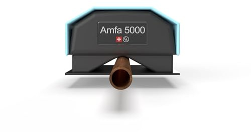 Amfa5000® – Addolcitore Magnetico Acqua | Impianto Anticalcare Senza Sale per Case Familiari | Protegge Lavatrice, Doccia, Rubinetti e Caldaia – Alternativa Ecologica Senza Manutenzione