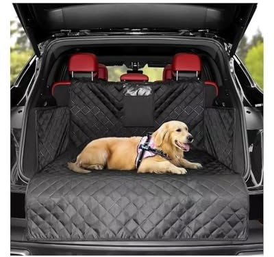 Siège Auto Chien Tapis Siège Coffre Voiture Protection Animaux Compagnie Coussin Hamac Convient À La Plupart des Voitures Housse Chien Bâche Imperméable Anti-salissure