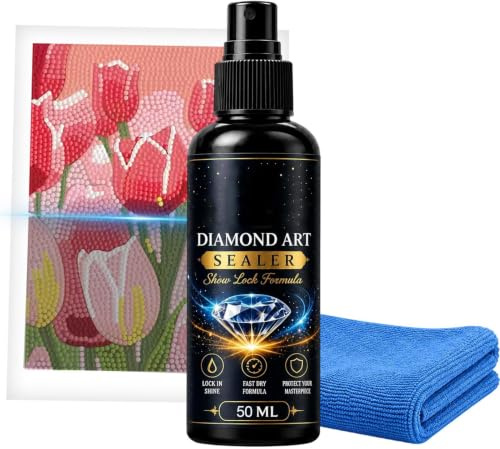 Sellador de pintura de diamantes, secado rápido, sellado brillante