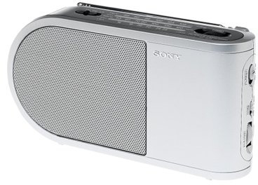 Sony ICF404L Portable Radio with 3-Band Analogue Tuner