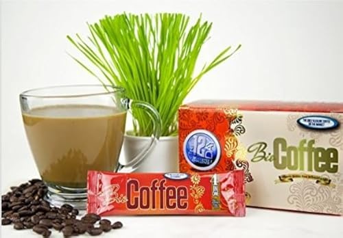 Bio Coffee - NEW! - First Organic Instant Non-dairy Alkaline Coffee (50 Sachet Bag)