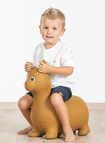 John 59001 Hop Lama Hüpftier, braun