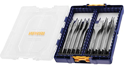 Blue Groove 4X Flat Bit Set, 8 Piece