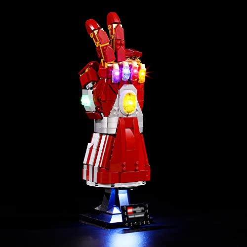 LIGHTAILING Licht-Set Für Lego 76223 Nano-Handschuh - Led-Beleuchtungsset Kompatibel Mit Lego Bausteinen Modell - Modell Set Nicht Enthalten