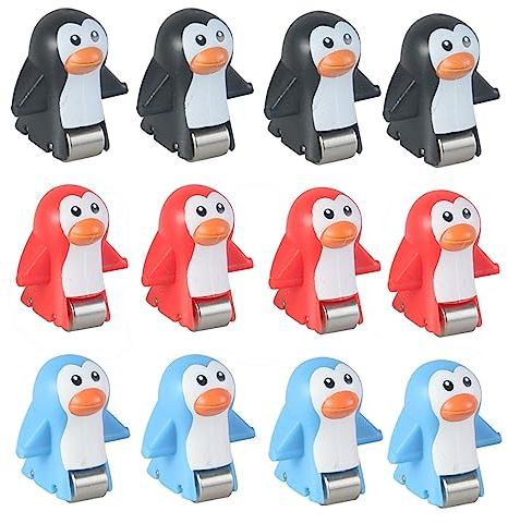 Sharplace Slide Stairs Toy Spare Part Electric Tracks Game Parts Lovely Replacement Roller Coaster Toy Accessories for Kids Boys Girls Toddlers Gifts, 12pcs penguin