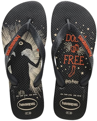 Havaianas - Harry Potter, Infradito Comode, Resistenti E Leggere, Suola Con Elementi Iconici, Unisex Adulti