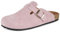 Pantofole Chiuse Donna Zoccoli e Sabot Ciabatte con Comodo Scarpe da Giardino Ciabatta in Pelle Traspirante Sandali Rosa 42