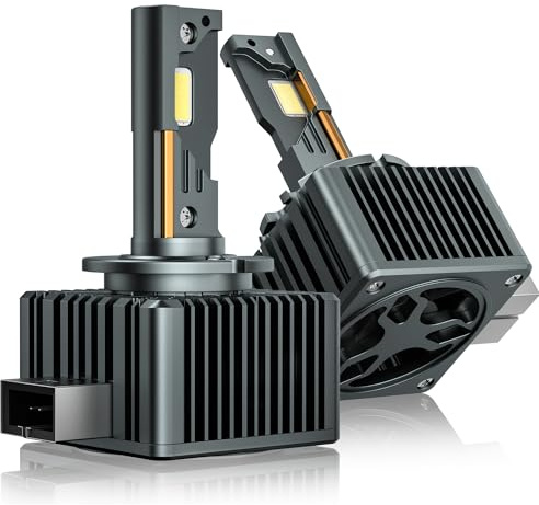 Lampe Stellar – Technologie révolutionnaire, blanc diamant 6 500 K, luminosité + 200%, garantie 2 ans, remplacement du brûleur au xénon, D3S, 1 paire