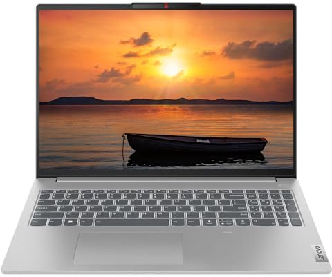 Lenovo IdeaPad Slim 5, 16 WUXGA IPS Laptop, 10-Core Intel Core 5 120U, 16GB LPDDR5x RAM, 1TB M.2 NVMe PCIe SSD, Backlit KB, Fingerprint, Wi-Fi 6, BT5.2, Windows 11 Home, Cloud Gray, EAT Mouse Pad