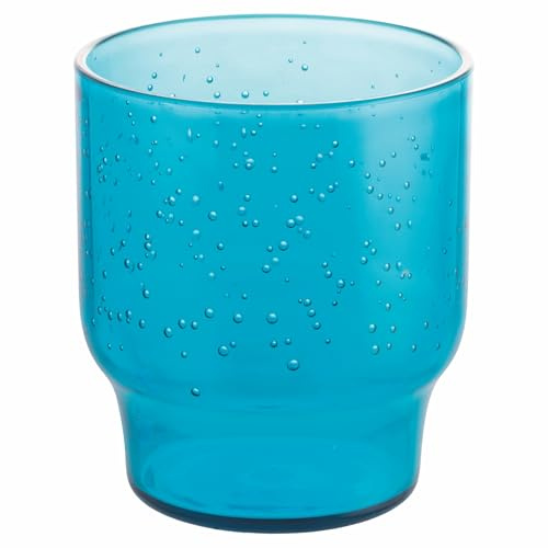 Villa d'Este Home Tivoli 1996 Lot de 6 verres à eau 325 ml bulles octane en plastique MS, Fly Down, Unique