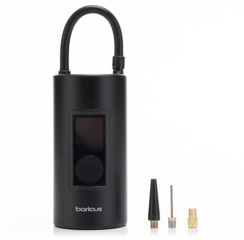 BARICUS Akku-Luftpumpe 8,5 bar mit Display & LED USB-C B-Ware | 8,5 bar · Digitales Display · 4000 mAh Akku · LED-Licht