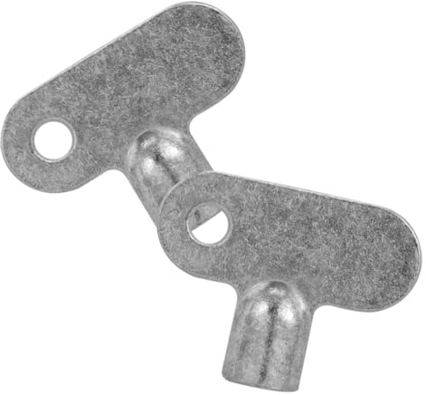 SOIMISS 2pcs Radiator Bleeding Key Durable Utility Valve Wrench for Plumbing Exhaust Valves Lightweight Portable Radiator Supply Tool for Efficient Air Removal