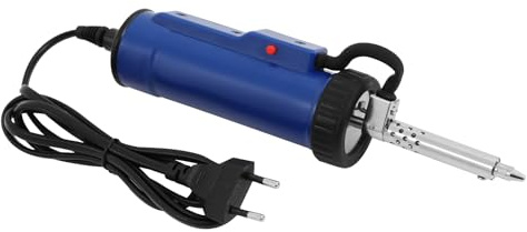 BAOCHADA 220v Elektrische Entlötpumpe, Entlötpump Elektrisches Vakuum 350W Entlötkolben mit 4 Düsen und Heizung, Elektrisches Entlötkolben für Durchstecklötungen